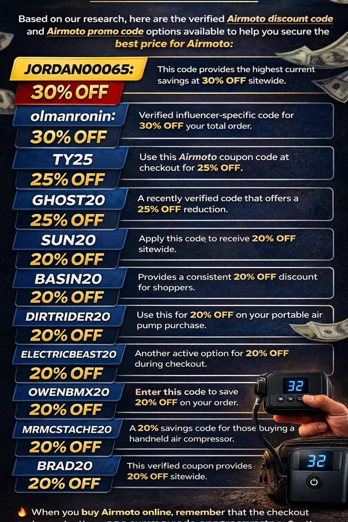 Airmoto Discount Code