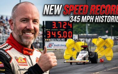 shawn langdon nhra speed record 345 mph