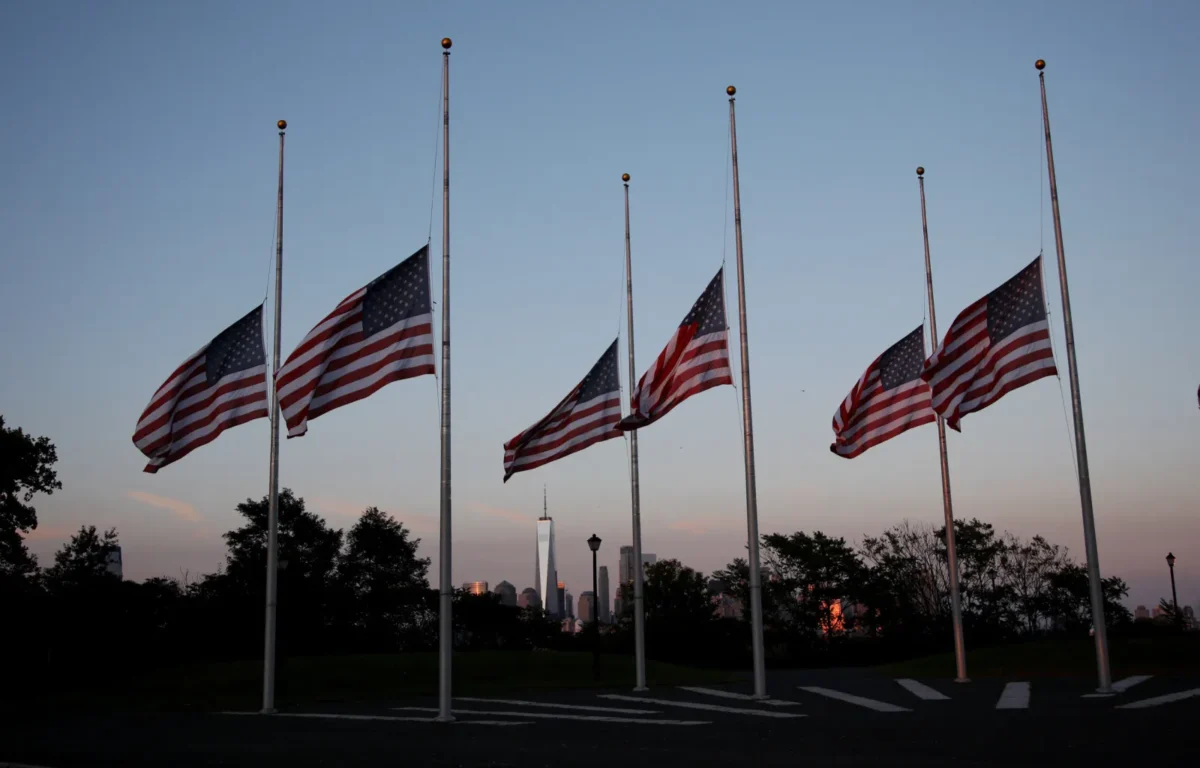 why are flags at half staff today peace officers memorial day