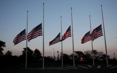 why are flags at half staff today peace officers memorial day