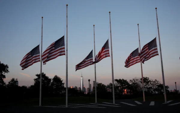 why are flags at half staff today peace officers memorial day