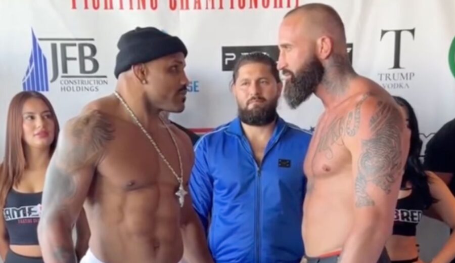 yoel romero gamebred bareknuckle mma win highlights
