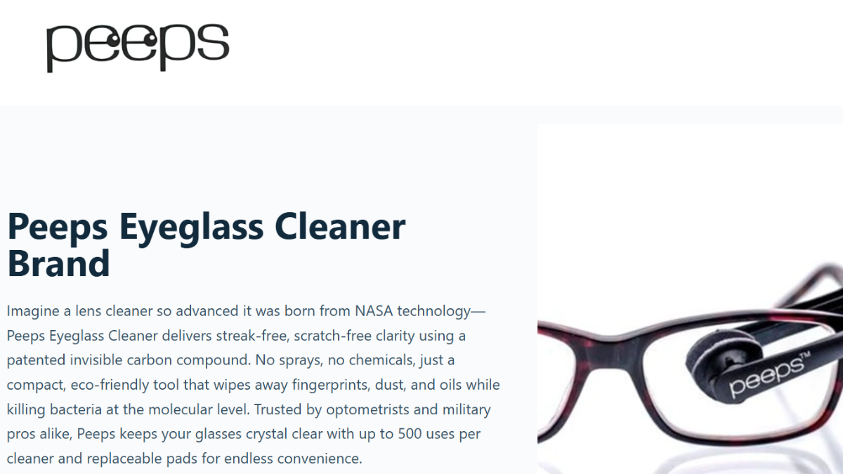 Peeps Eyeglass Cleaner Deals: Are They Worth It? (Honest Review)