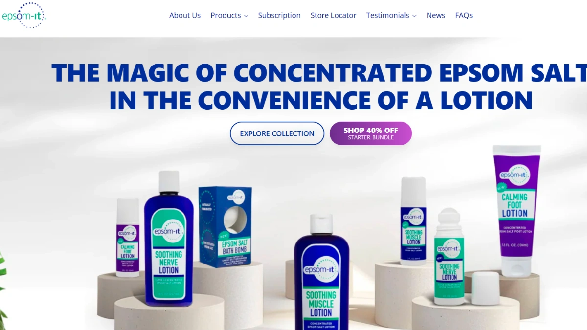 Epsom-IT Deals: Is This Natural Pain Relief Brand Actually Worth It?