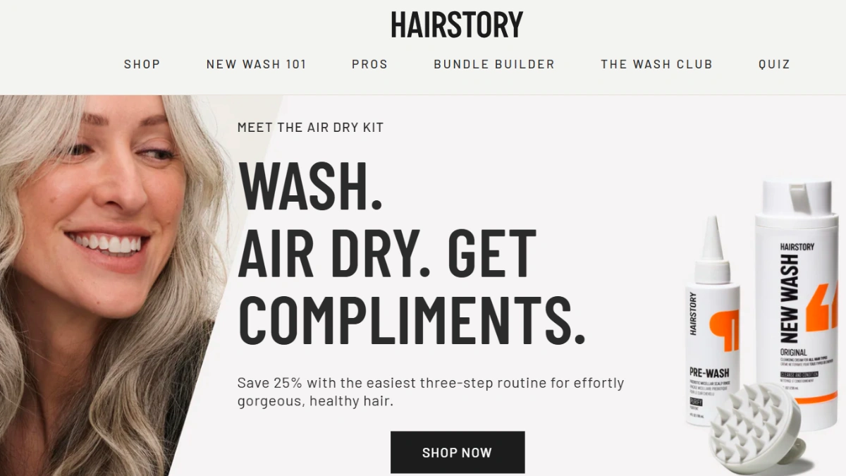 Hairstory Deals: Save Up to 50% on New Wash & More